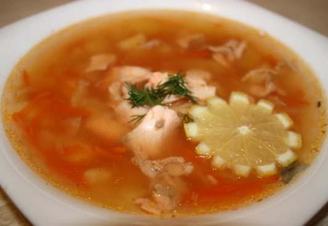 Рецепт - Суп рыбный домашний