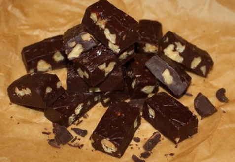 Шоколадно-ореховая помадка