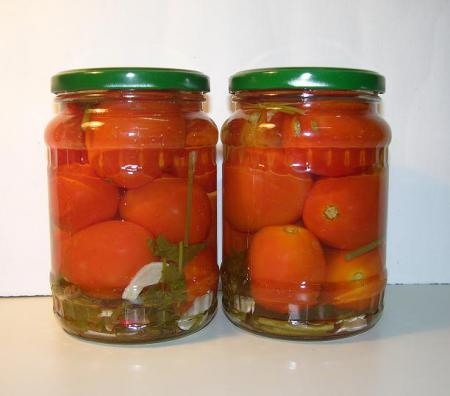 Рецепт - Маринованные помидоры