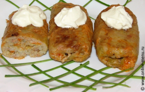 Голубцы мясные - рецепт