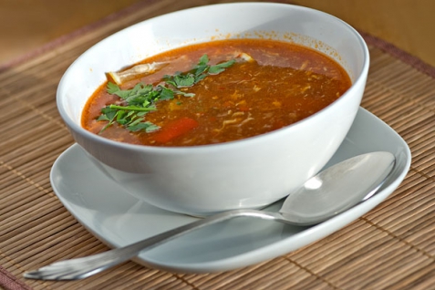 Острый рыбный суп (уха с венгерским акцентом)