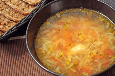 Рецепт - Детский суп с овощами