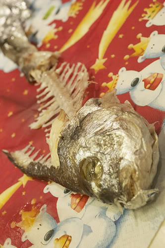 Рецепт - Рыба с имбирем